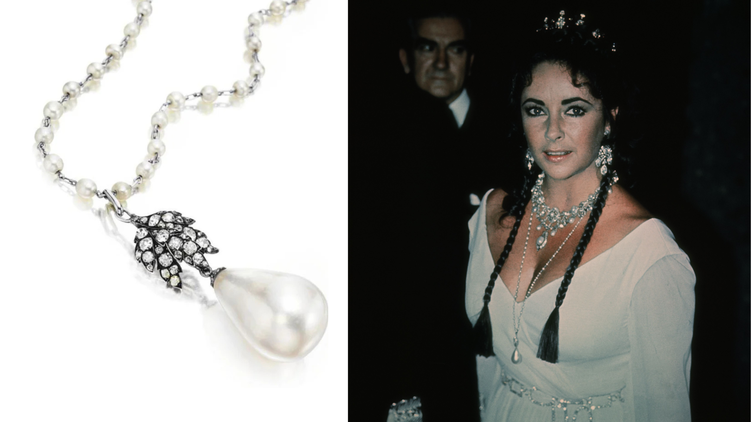 The Peregrina pearl after its purchase by Richard Burton