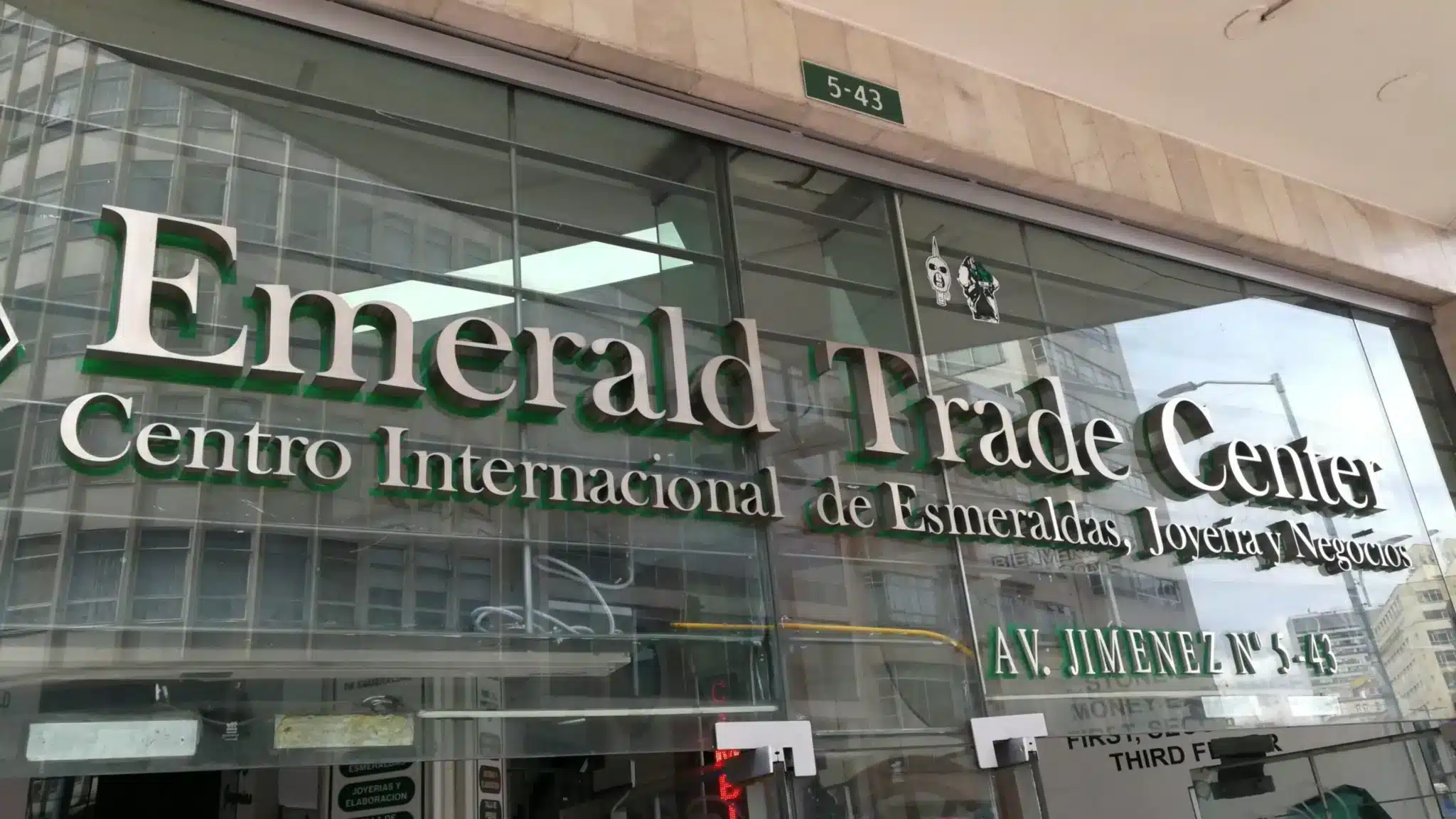 L'Emerald Trade Center, le centre de l'émeraude colombienne à Bogotá