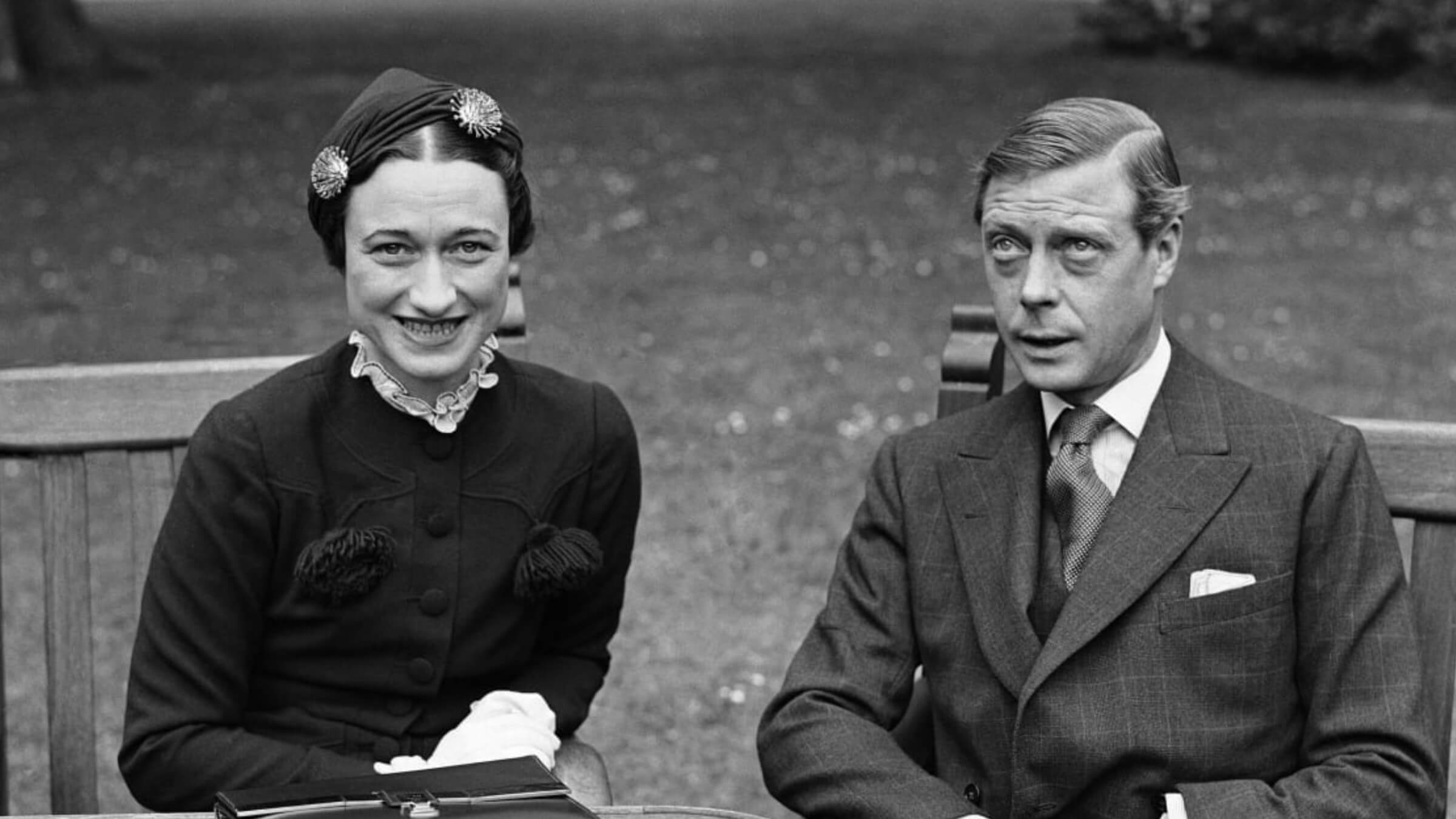 Photographie de Wallis Simpson et Edouard VIII, duc et duchesse de Windsor